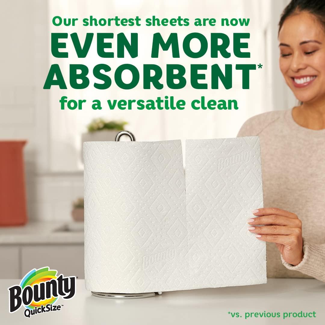 Bounty Bounty Select-A-Size Paper Towels, 2 Double Plus Rolls, White, 113 Sheets Per Roll