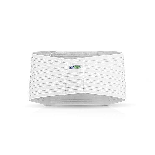 Actimove Actimove Everyday Supports Back Brace for Men & Women | Lumbar Sacral Support Belt for Lumbar Lower Back Support Belt for Sciatica, Herniated Disc, Scoliosis Back Pain Relief | White, 8\" H, 2X-Large
