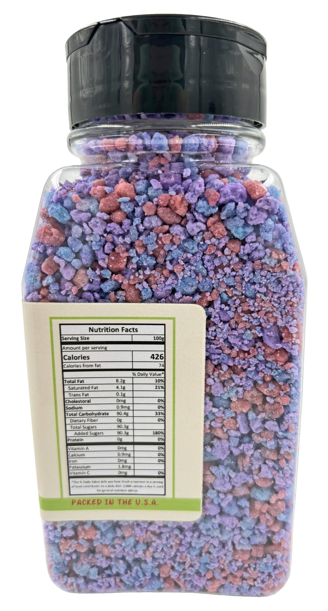 DASHER\'S SPICE & BEANS Dasher\'s Spice & Beans - Ice Cream Topping & Cake Decoration (12 oz., Cotton Candy Crunch)