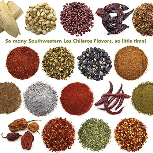 Los Chileros Los Chileros Chile Ancho, Powder, 1 Ounce (Pack of 12)