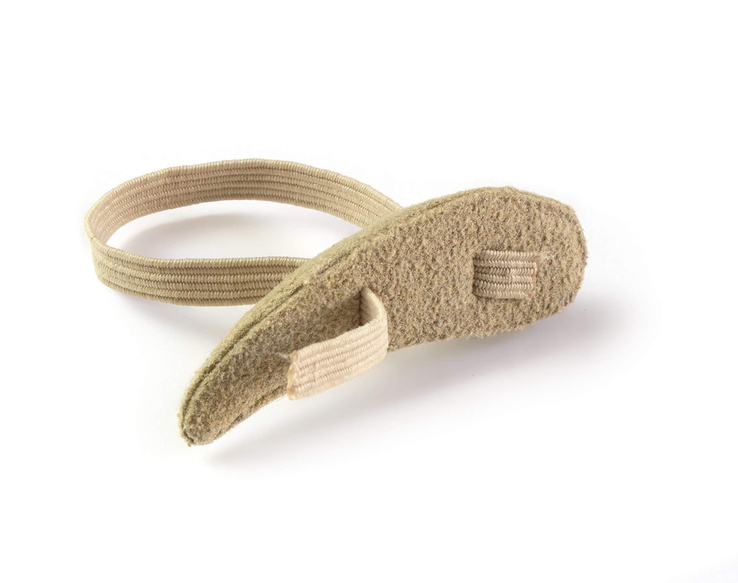 Steins Steins Hammer Toe Crest Cushion and Buttress Pad Reduces Pressure from Calluses and Hammer Toes, Small Right, Beige, 3 Count