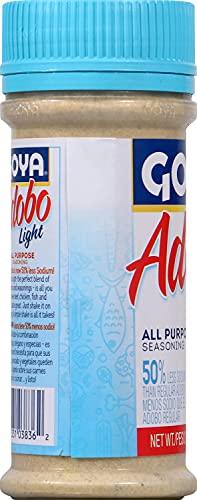 Goya Goya Foods Adobo Light with Pepper, 8-Ounce (Pack of 24)
