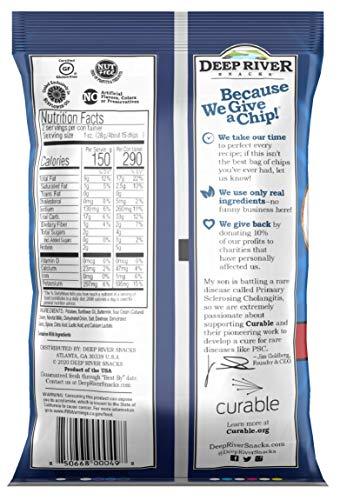 Deep River Snacks Deep River Snacks Krinkle Cut Chips, Sour Cream & Onion, 2 Ounce (Pack of 24)