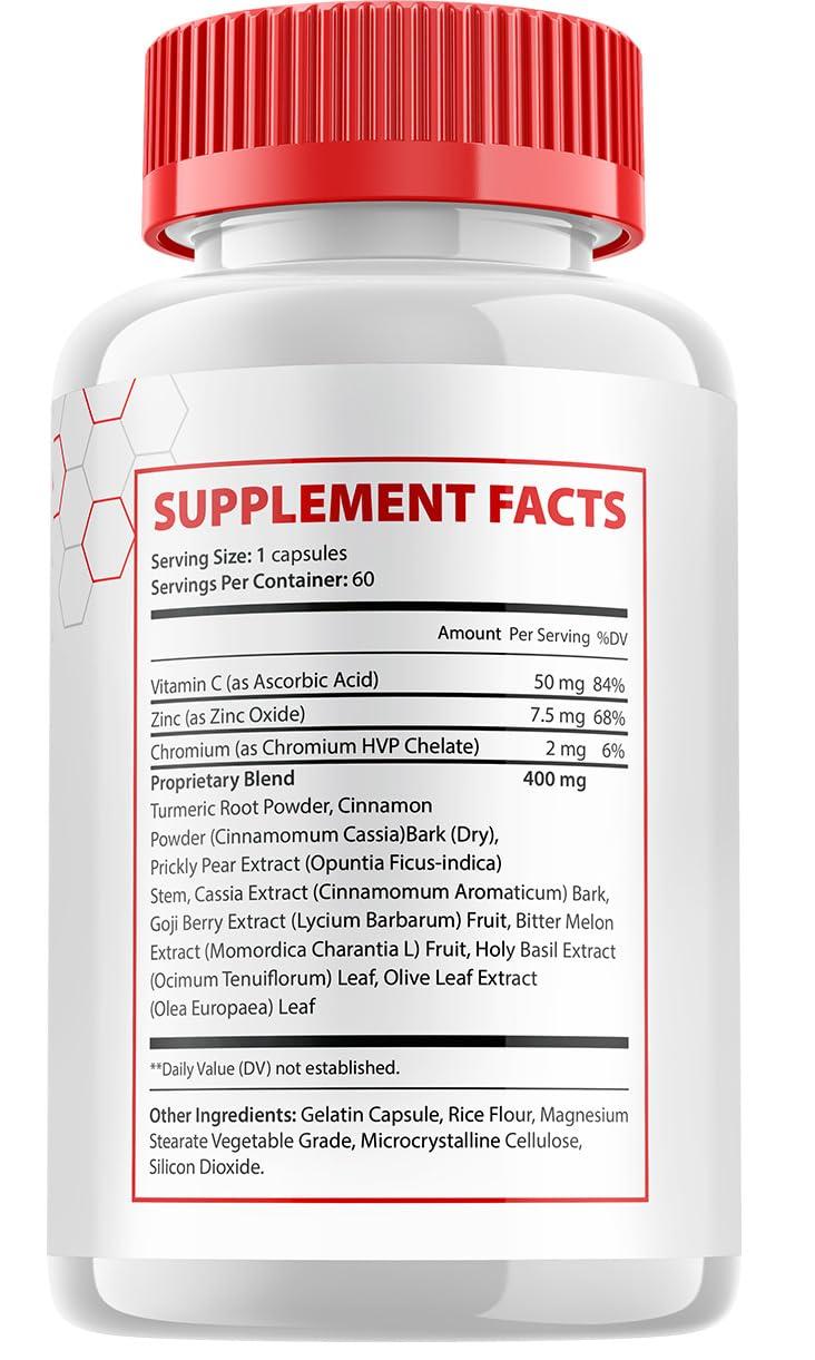 Indelo Gluco Guard Capsules, GlucoGuard Advanced Supplement, All Natural Formula to Maintain Healthy Levels, Maximum Strength Daily Formula, GlucoGuard Capsules Reviews (3 Pack - 180 Capsules)