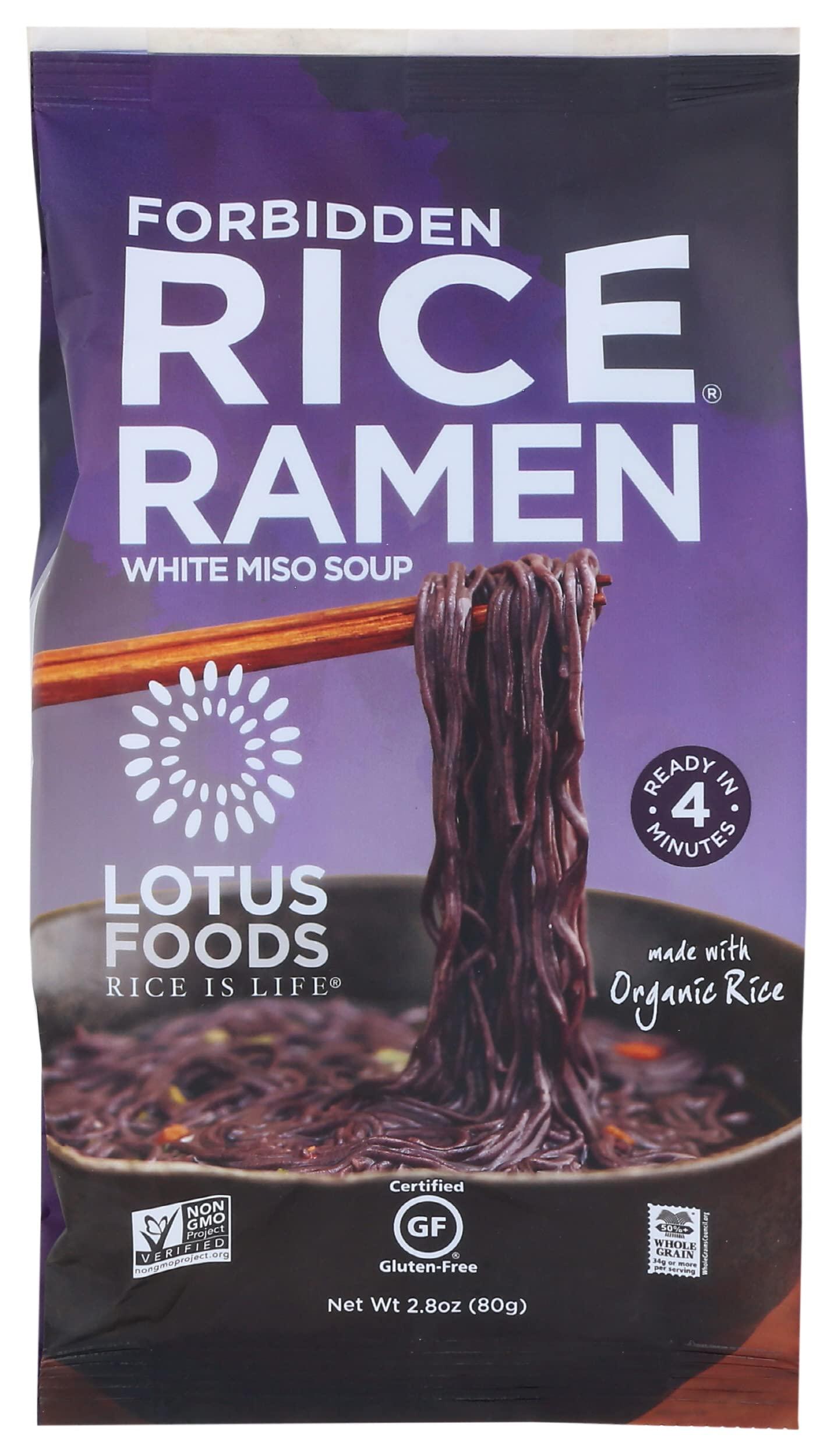 Lotus Foods Lotus Foods Forbidden Rice Ramen with Miso Soup, 2.8 oz