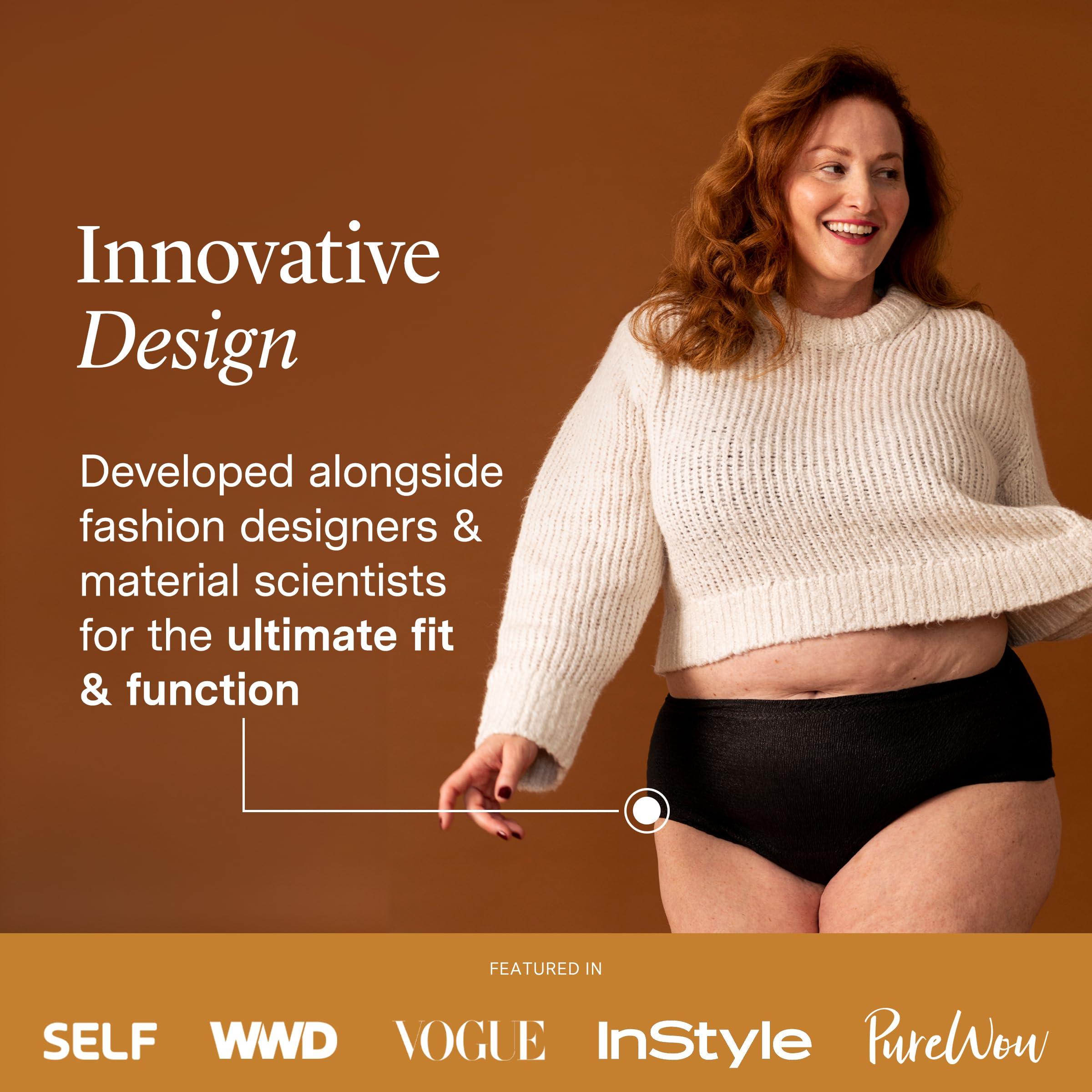 Hazel Hazel High-Waist Pull-Ups Disposable Womens Underwear, Black, Large, 10 Counts, Pack of 1