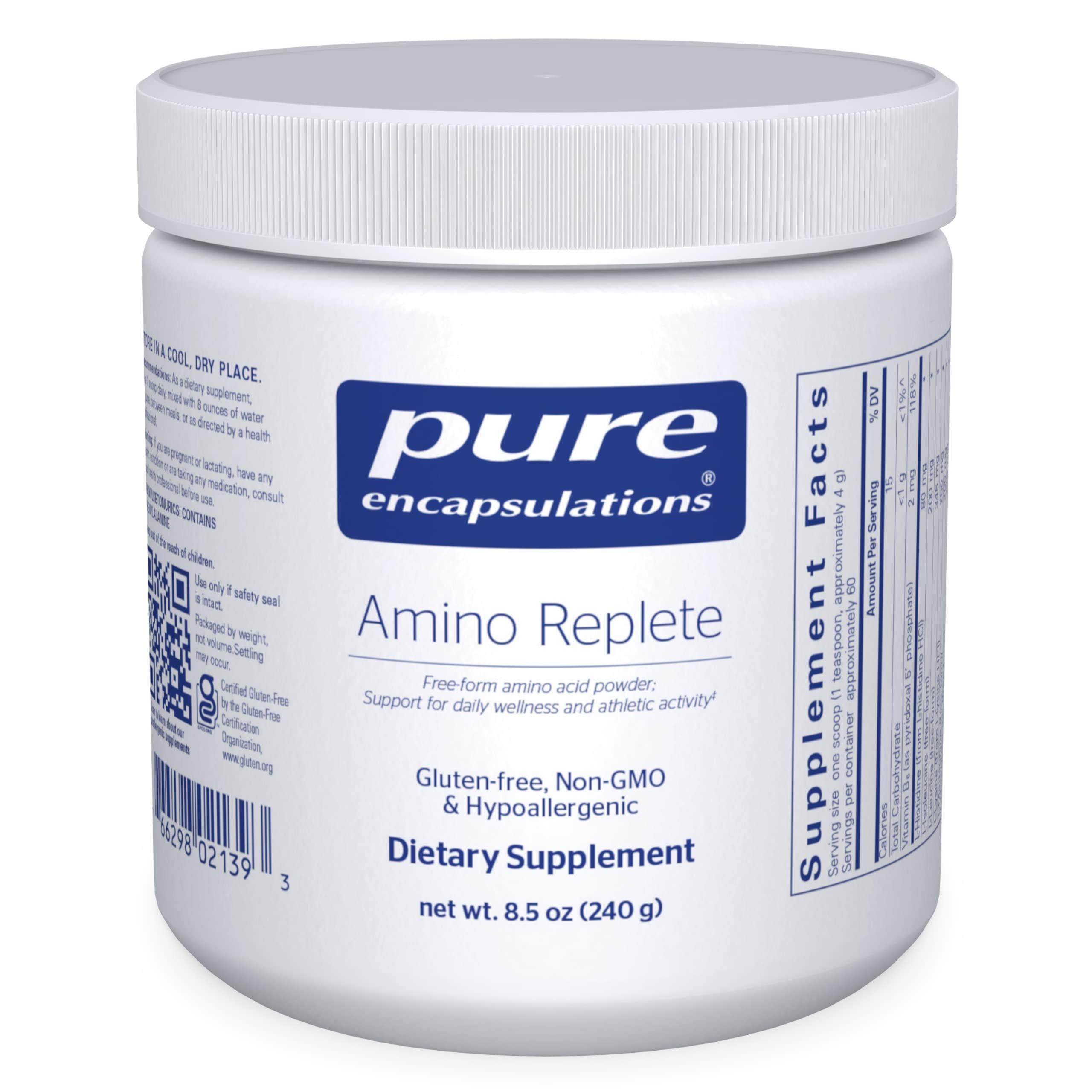 Pure Encapsulations Pure Encapsulations Amino Replete | Hypoallergenic Free-Form Amino Acid Powder Supplement | 8.5 Ounces Powder