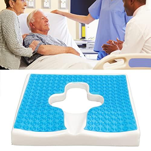 JUOPZKENN JUOPZKENN Anti BedSores Cushion, Bed Sores and T Shaped Nursing Pad, Breathe Freely Fiber Material Prevent Soress, T Shaped Opening Triangular Slope Design Anti BedSores Pad for Elderly Bedridden
