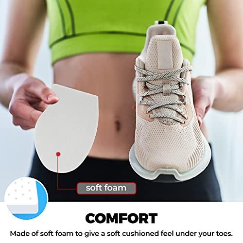 Lemrak 5 Pair of Half Insoles - Shoe Filler, Half-Sizer, Unisex Shoe Inserts to Make Big Shoes Fit a Half Size Smaller (Large)