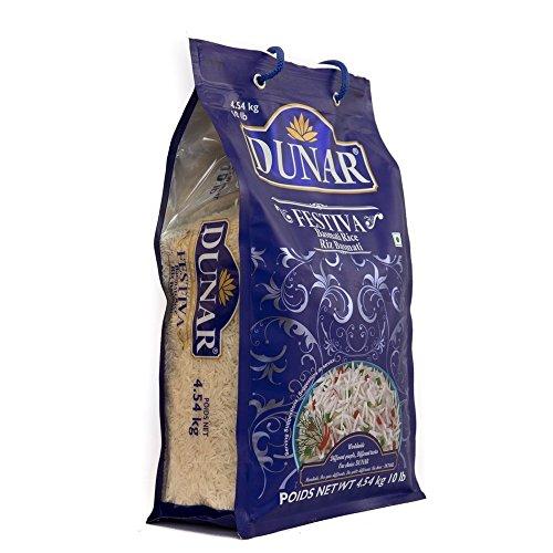 Dunar Dunar Festiva Pusa Basmati Rice, 10 Lb