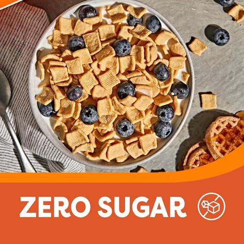 Catalina Crunch Catalina Crunch High Fiber Cereal Variety Pack Cinnamon Toast & Maple Waffle, 2 Flavors - 4 bags | Low Carb, Zero Sugar, Gluten Free | Vegan Protein Snacks | Breakfast Protein Cereal | Keto Friendly Foods