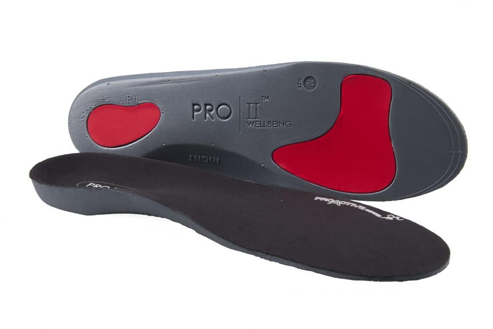 PRO 11 WELLBEING PRO 11 WELLBEING- Pro-Active Sports Orthotic Insoles Arch and Plantar Fasciitis Support (7/8.5 UK)