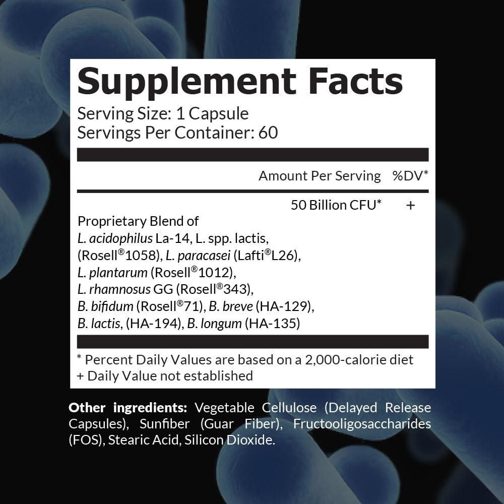 Intelligent Labs Intelligent Labs 3-in-1 Probiotics with Prebiotics Bundle for The Whole Family: Kids + Adult 50 Billion CFU + Womens Probiotics, No Refrigeration Needed, 2 Months Supply Per Bottle