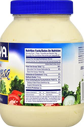 Goya Goya Foods Mayonnaise, 30 Ounce (Pack of 12)