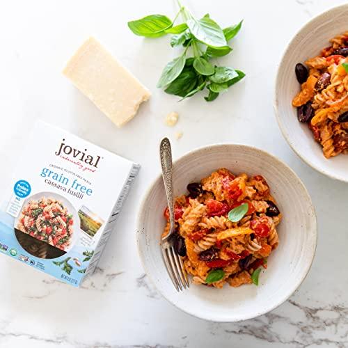 Jovial Jovial Grain-Free Cassava Pasta Variety (Orzo, Penne and Fusilli) - Cassava Pasta, Paleo Pasta, Gluten Free Pasta Spaghetti, Grain-Free, Gluten-Free, Organic, Non-GMO - 3 Pack, 1 of Each Flavor