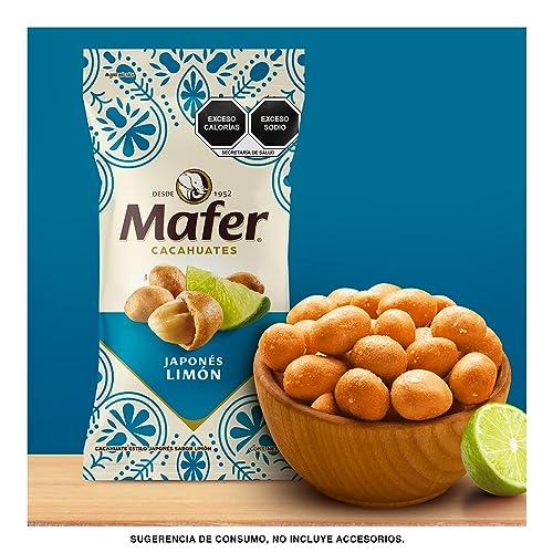 Mafer Lemon Roasted Japanese Premium Mafer® Peanuts. Bag with 146 grams of premium quality and unique flavor are the perfect option to enjoy something rich and nutritious at the same time