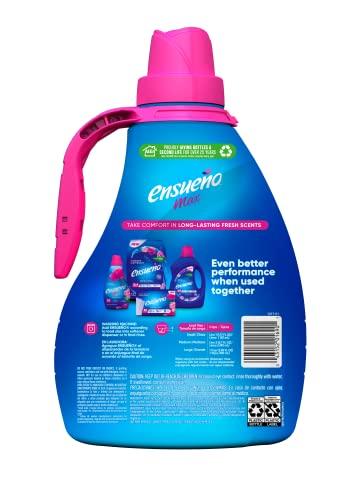 ENSUEÑO Ensueño - Max Liquid Fabric Softener- With Long-Lasting Freshener And Wrinkle Eliminating formula, Spring Fresh Scent - (125 oz)