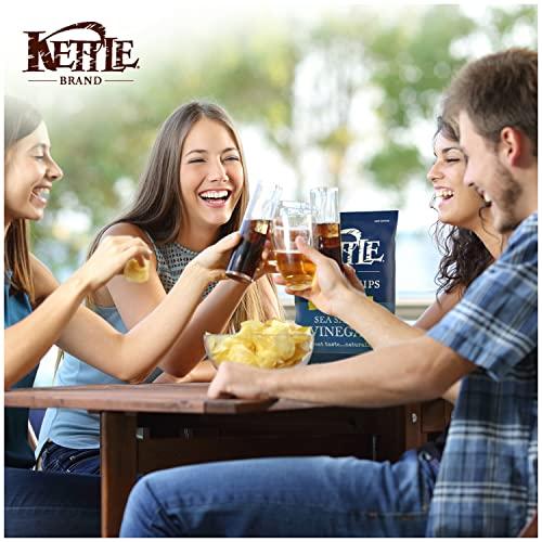 Kettle Brand Kettle Brand Potato Chips Sea Salt & Vinegar Kettle Chips, 13 Oz