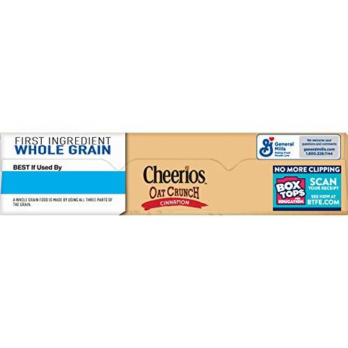 Cheerios Cheerios Cinnamon Oat Crunch Breakfast Cereal, 15.2 oz