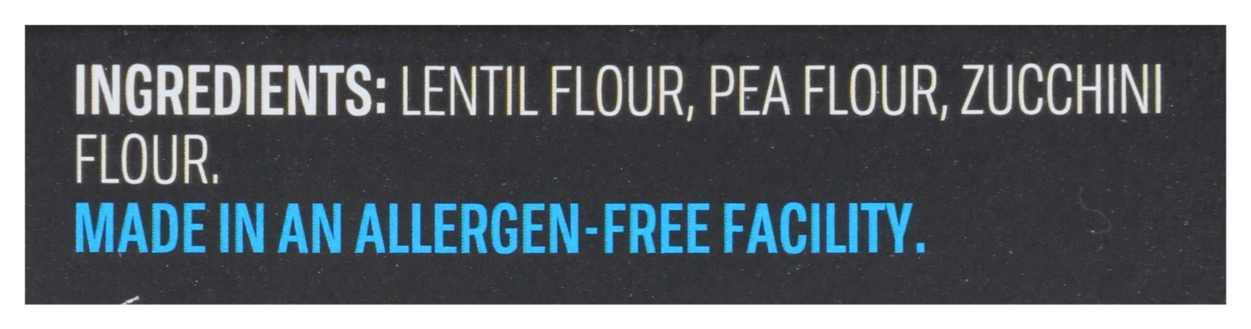 Veggiecraft Farms Veggiecraft Farms Spaghetti Pasta - Gluten Free, Thin Pasta Noodles, Made with Zucchini, Lentil & Peas, Low Carb, High Protein, Vegan, Healthy Pasta, Plant Based, High Fiber, Non-GMO - 8 Ounce