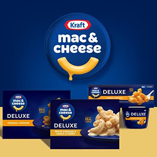 Kraft Kraft Deluxe White Cheddar & Garlic & Herbs Macaroni & Cheese Dinner (11.9 oz Box)