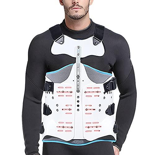WILLQ WILLQ Thoracolumbar Fixed Brace ?Full Back Support Straps Laminectomy Disc Injury Spasmspre and Post Surgery Protection Rigid Adjustable Spinal Brace ?for Lumbar Vertebrae Fractures,Miss