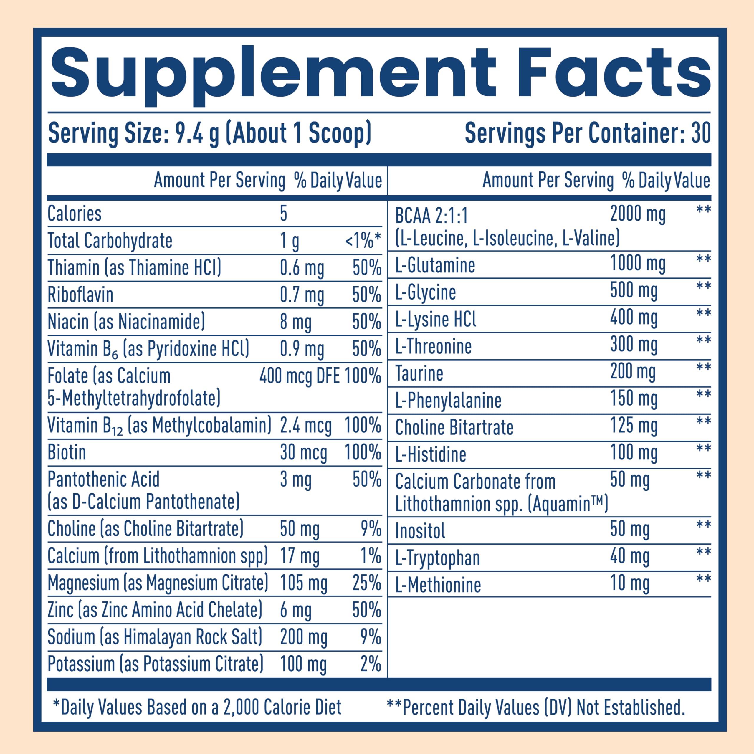 NativePath NativePath Native Hydrate, Zero Sugar, Electrolytes Powder with BCAAs, Tangerine Hydration Powder, Keto & Paleo Friendly, 30 Servings