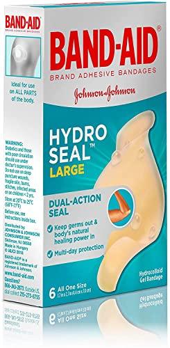Band-Aid Band-Aid Hydro Seal, 6 Large Bandages Per Box (Pack of 4)