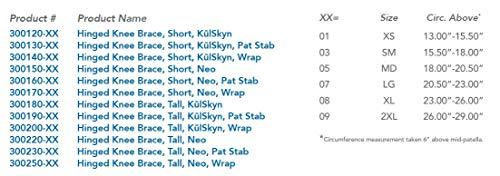 United Ortho United Ortho 300061-09 Neoprene Patella Stabilizer Knee Support- Right, XX Large