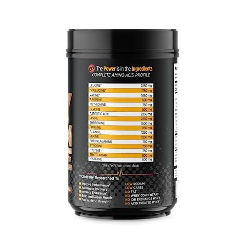 EarthNutri EarthNutri - Whey Isolate Protein Powder for Workout and Muscle Growth Support, 25g of Protein, Non-GMO and Gluten-Free Whey Protein Isolate Chocolate Flavor, 20 Servings