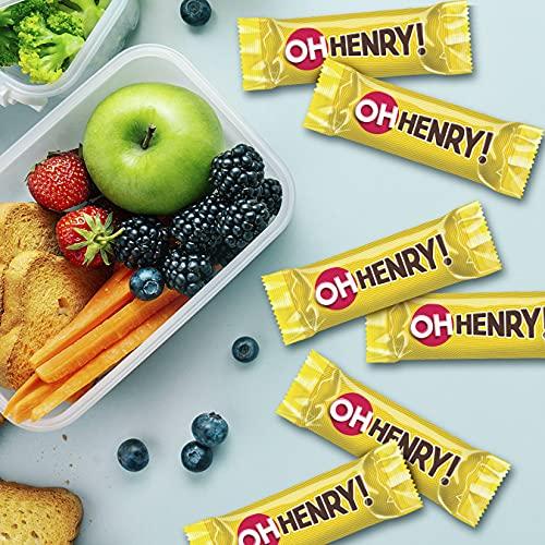 Hershy's M&M's OH HENRY! Halloween Chocolatey Candy Bars, 30 Count, 450 Gram