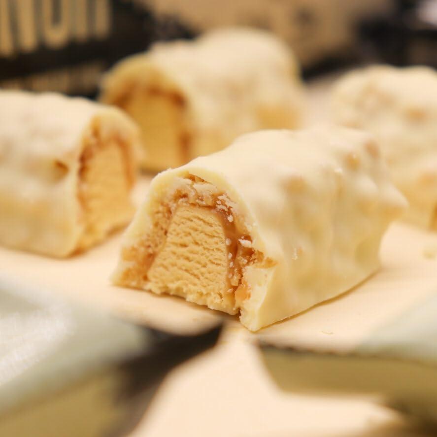 Warrior Supplements Warrior Crunch High Protein Low Carb White Chocolate Crisp Bar, 64 g, Pack of 12