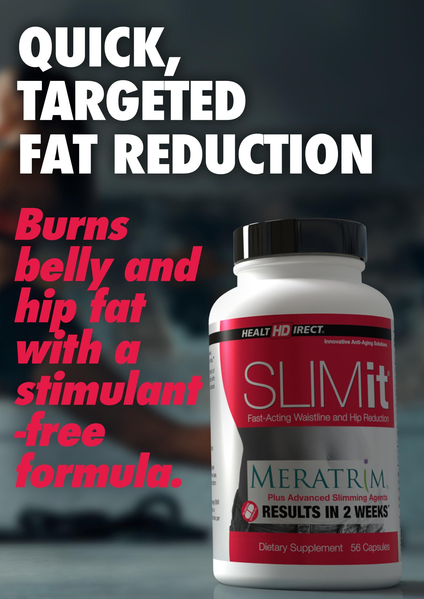 HEALTH DIRECT HEALTH DIRECT - SLIMit with Meratrim - Natural metabolic for Women & Men - Targets Fat Cells, Supports Metabolic Health - 56 Capsules