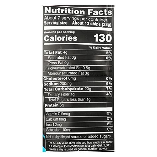 Stacy's Stacy's Pita Chips Simply Naked Pita Chips - Case of 8 - 6.75 oz.