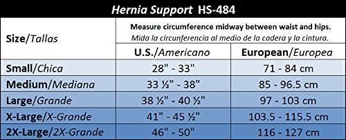 ITA-MED Ita-Med Hernia Support Double Sided with Removable Foam Inserts, Small