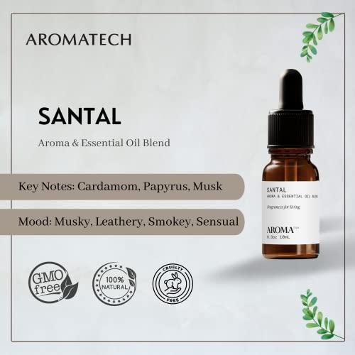 AromaTech AromaTech Noir, Santal, Love Affair Aroma Oil for Scent Diffusers - 10 Milliliter