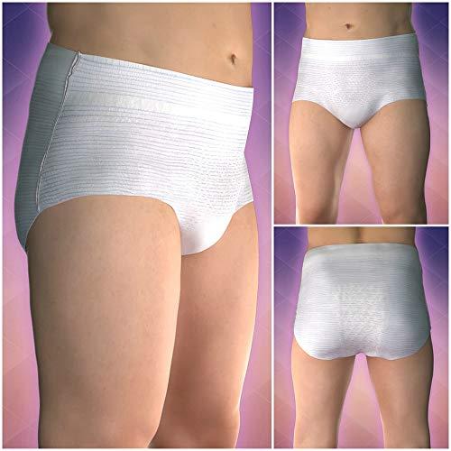 Alyne Alyne Ultra-Thin Underwear for Men, Small/Medium, 17 Count