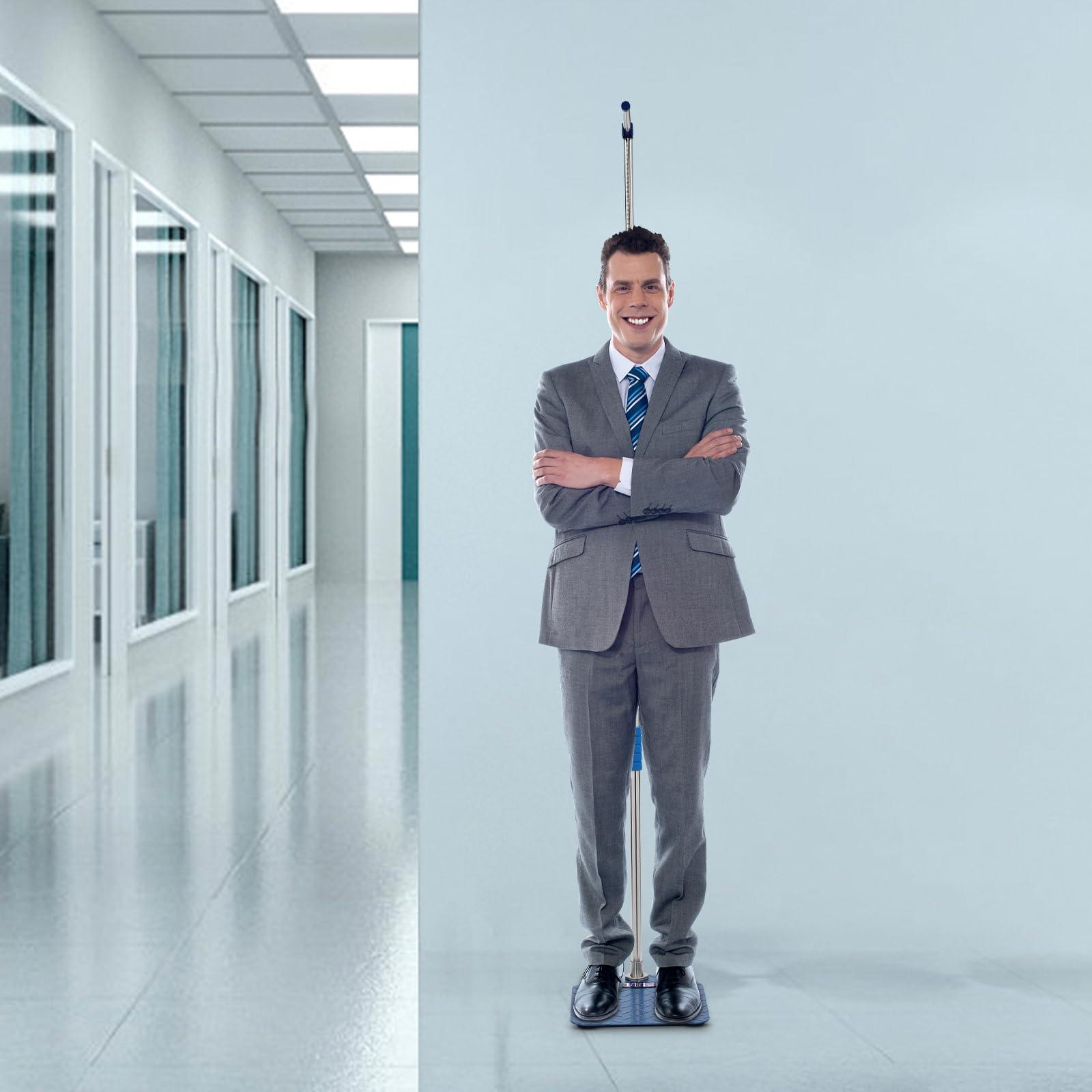 BILPIKOGoo Professional Digital Physicians Scale 330lbs/150kg Capacity Digital Weight Scale for Body Weight and Height Scale Range 70-190CM, Height and Weight Scale