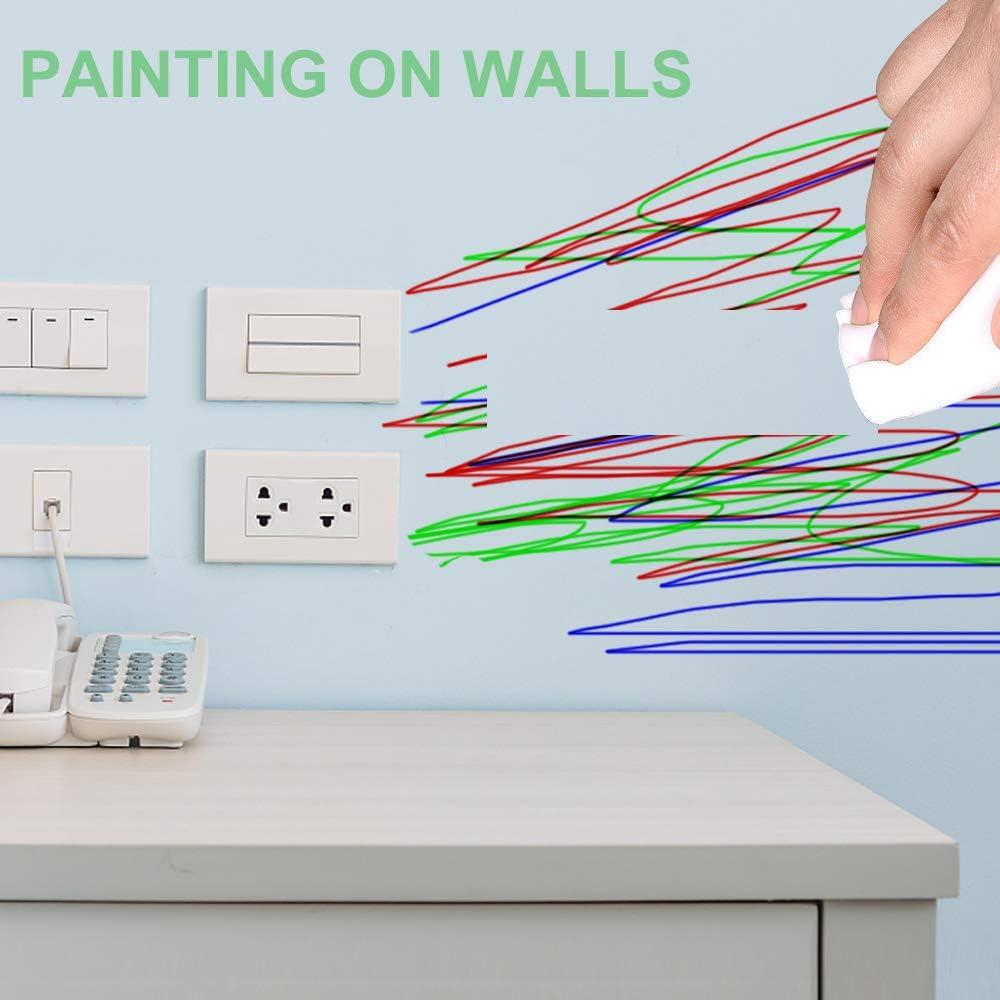 SmilePowo Magic Sponge Eraser 100 Pack Extra Thick and Long Lasting Melamine Sponges in Bulk - Multi Surface Power Scrubber Foam Cleaning Pads - Bathtub, Floor, Baseboard, Bathroom, Wall Cleaner