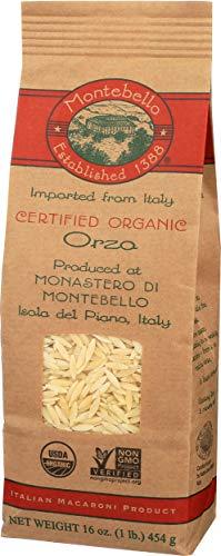 MONTEBELLO ESTABLISHED 1388 Montebello Organic Orzo, 1 lb