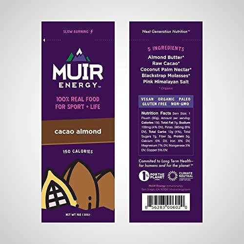 Muir Energy MUIR Energy Real Food Energy Gel Variety Pack for Endurance Athletes (Slow Burning 24 Pack)