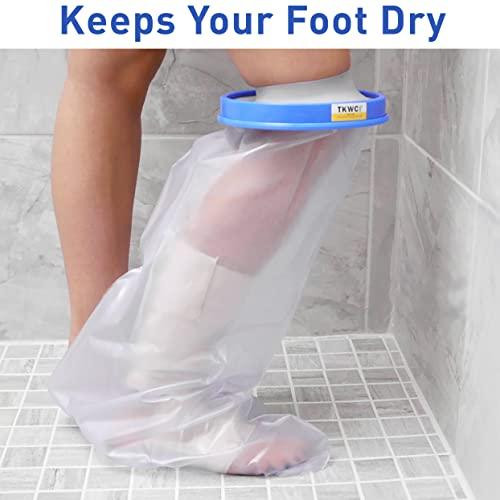 TKWC INC TKWC INC Water Proof Leg Cast Cover for Shower - #5738 - Watertight Foot Protector