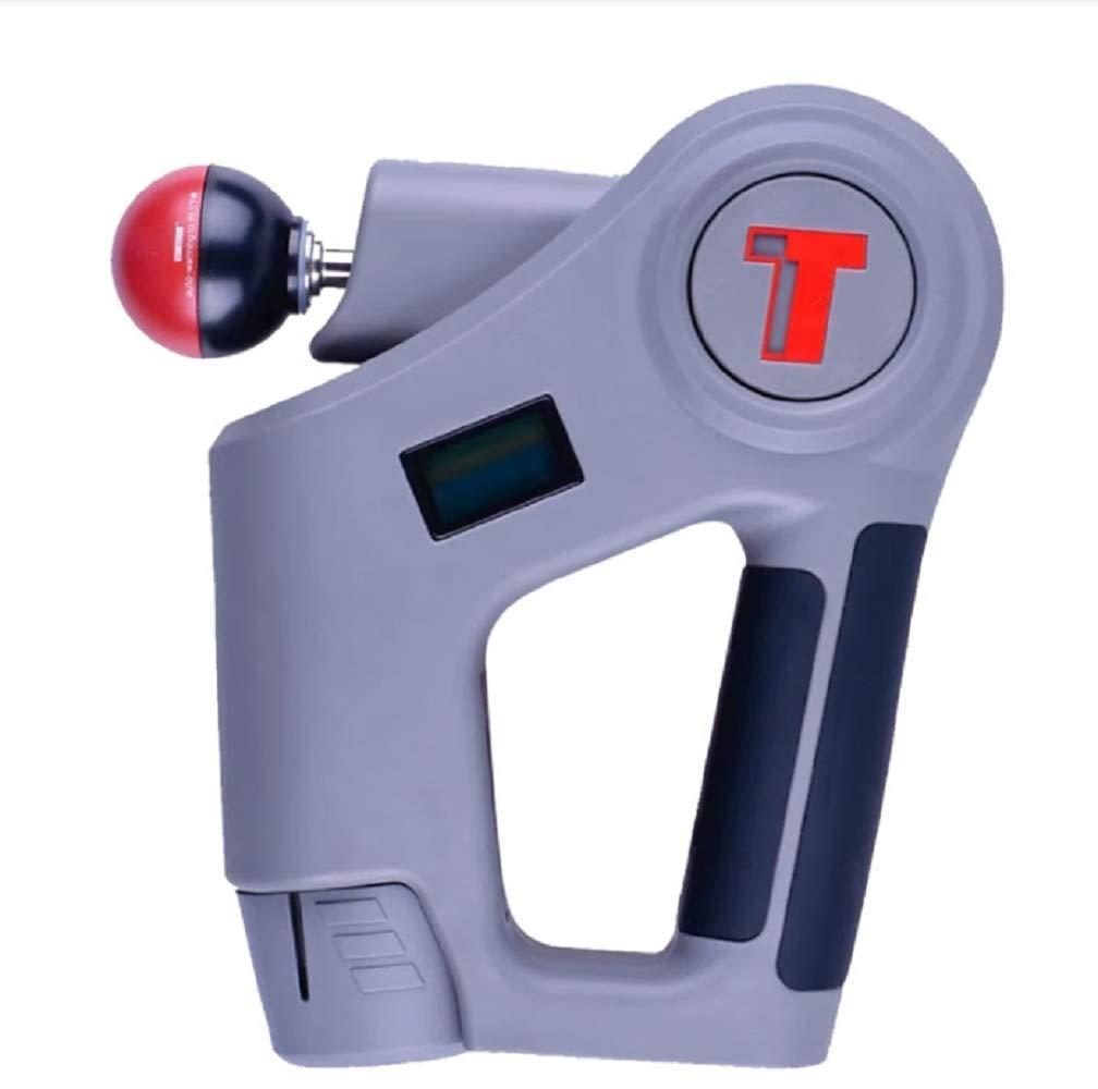 TIMTAM TimTam Handheld Percussion Deep Tissue Power Massager Pro for Full Body Muscle Recovery with 5 Programmed Settings and Travel Bag