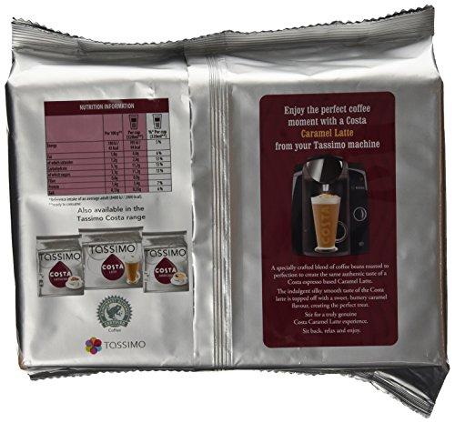 Tassimo Tassimo Costa Caramel Latte 16 discs, 8 servings