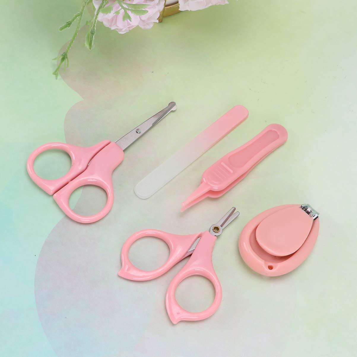 Healifty Set infant nail file nail clippers for newborn babies nail care kit kids kits infant nail clippers Newborn Grooming Kit kit nail Anti-jamming child pedicure