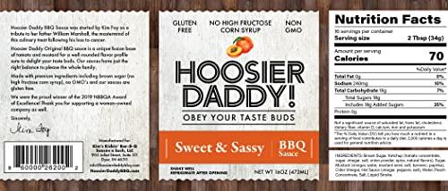 Hoosier Daddy BBQ Sauce Hoosier Daddy BBQ Sweet & Sassy 16oz
