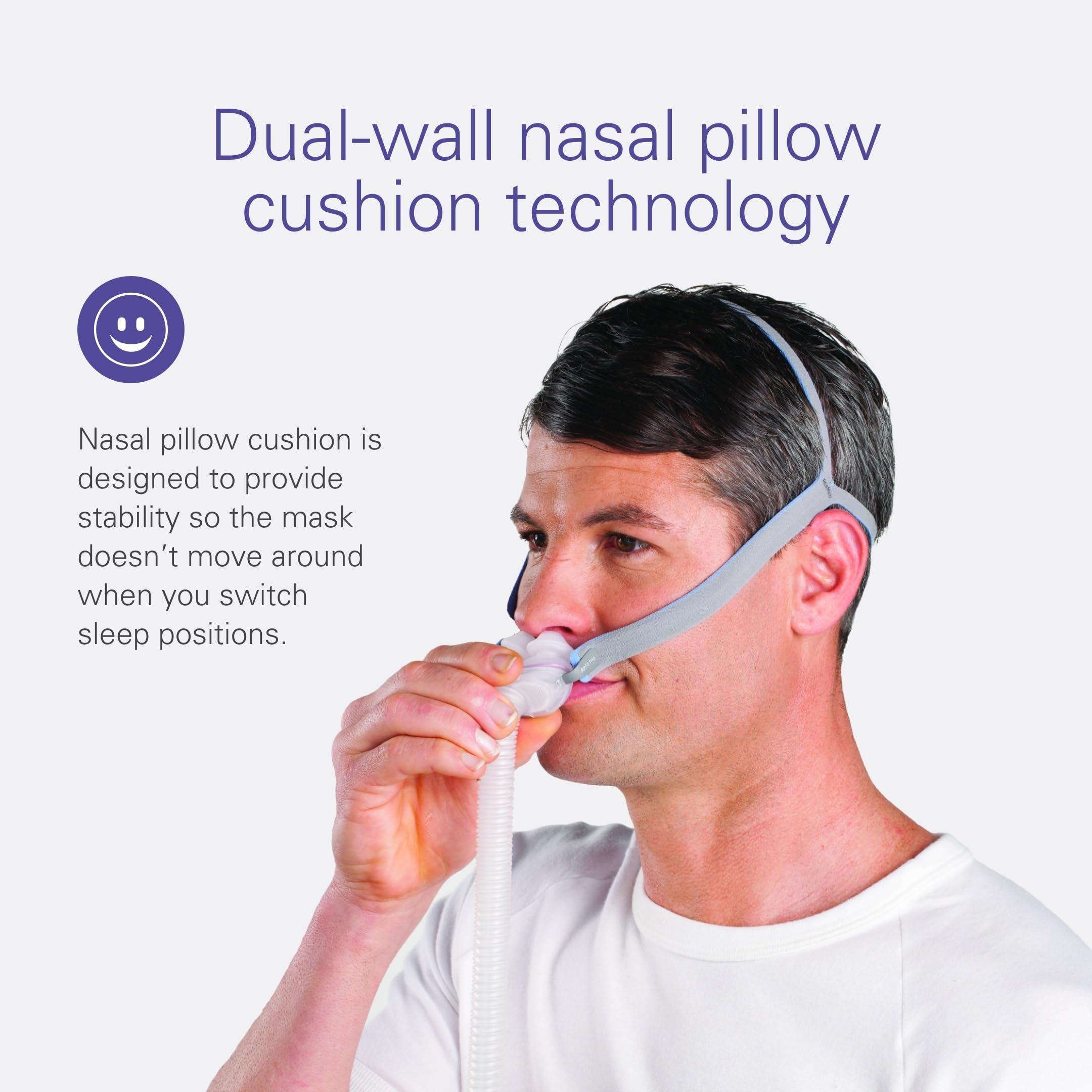 ResMed ResMed P10 Nasal Pillow Cushion - Replacement Silicone CPAP Mask Cushion - Frame System & Headgear Not Included - Premium CPAP Accessory - X-Small