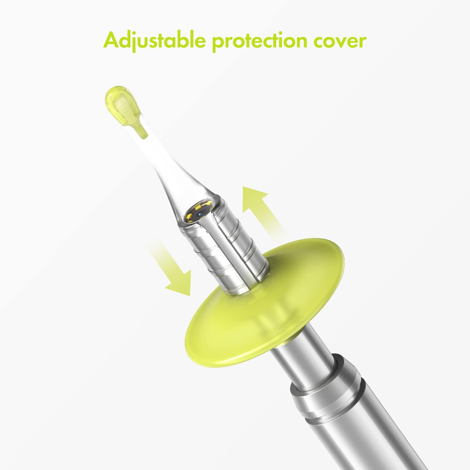 Anykit Anykit Digital Otoscope for Phone & Tablet, Ultra Clear View Ear Camera with Ear Wax Removal Tools, Video Ear Scope Otoscope with Light, Support Capture Photo & Record Videos