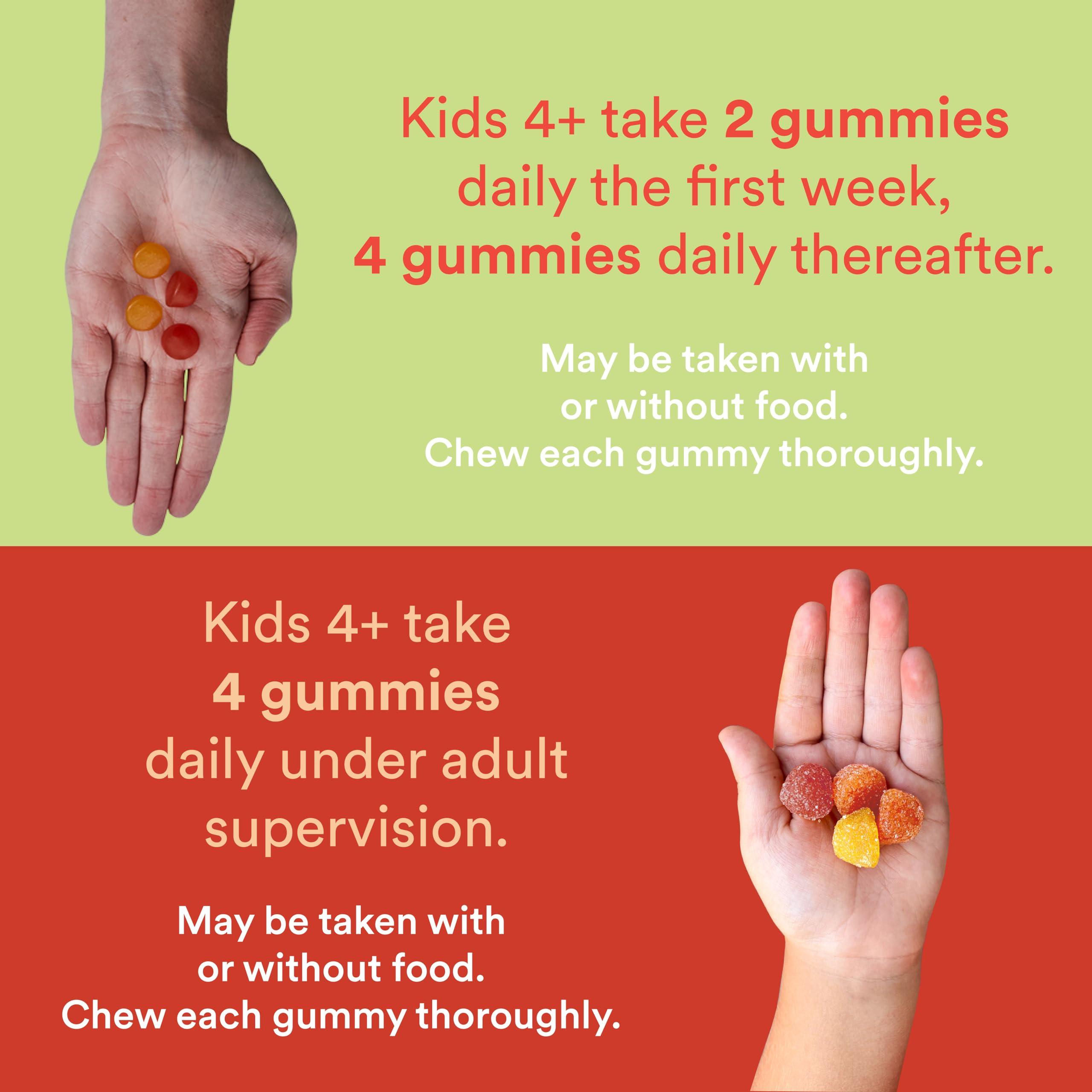 SmartyPants SmartyPants Kids Multivitamin Fiber Supplement Gummies and Probiotic Immunity Bundle: Omega 3 Fish Oil (EPA/DHA), Vitamin D3, C, Vitamin B12, B6, Digestive & Immune Support Supplement (30 Day Supply)