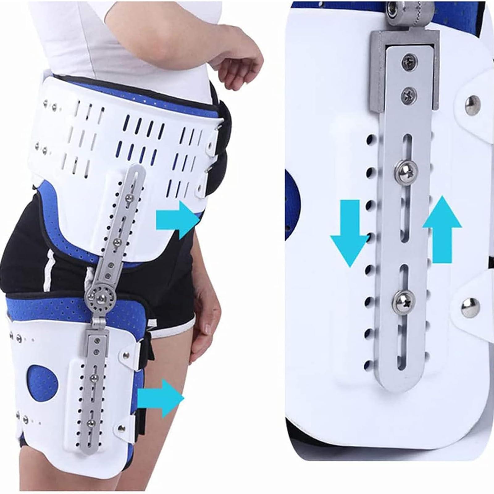 UZIAH UZIAH Adjustable Hinged Hip Joint, Hip Stabiliser Support Brace, Hip Joint Fixation Brace Groin Fracture Support Stabilizer, Adjustable Hinged Hip Abduction Orthosis,Right